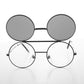 80s Vintage Round Flip Up Glasses - Dwayne