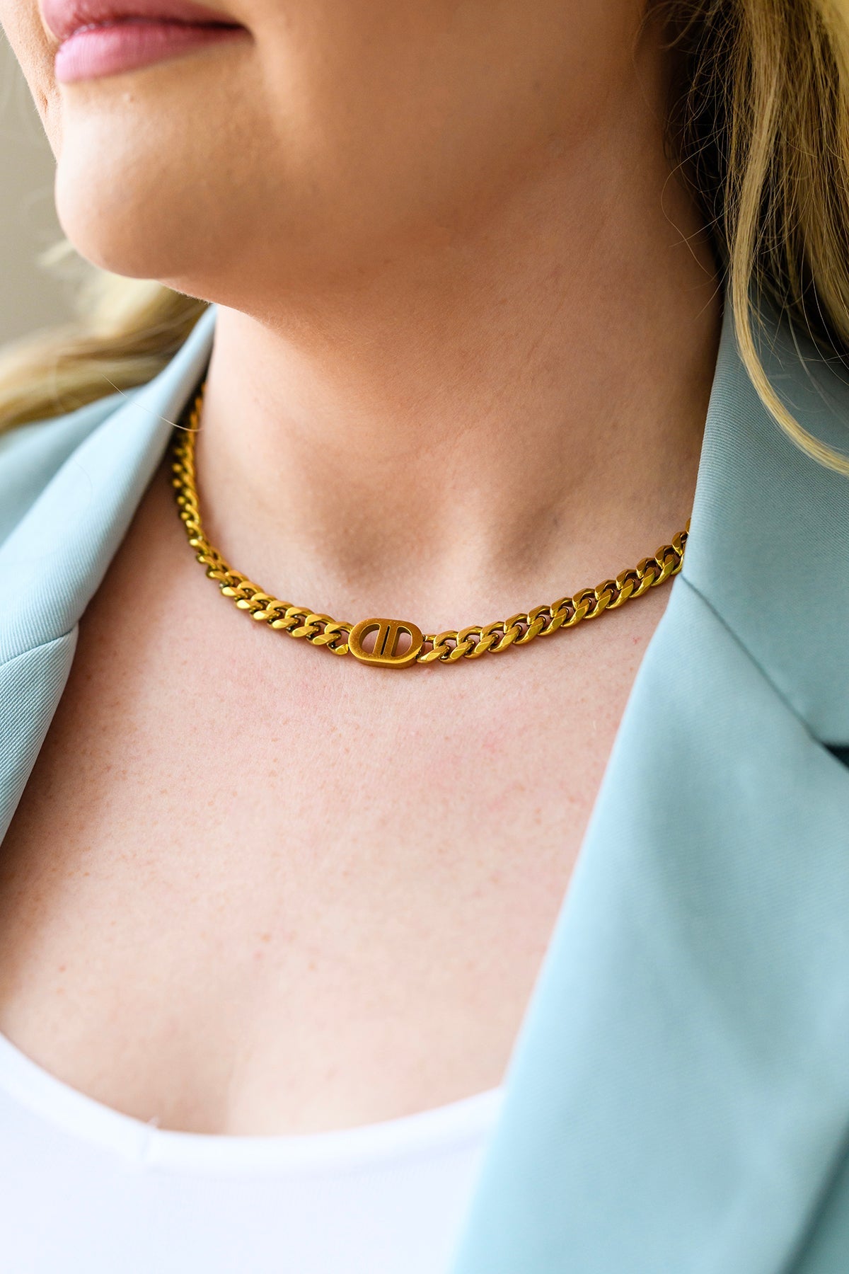 Decadent Darling Link Chain Choker **FINAL SALE**