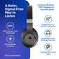 EMF Radiation-Free Air Tube Over-Ear Headphones with Built-In Mic and Full-Range Stereo Sound