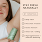 Refillable Deodorant with Macadamia + Bergamot