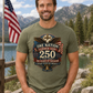Vintage T-Shirt One Nation Under God Patriotic Freedom Cross