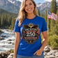 Vintage T-Shirt One Nation Under God Patriotic Freedom Cross