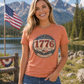 1776 Freedom Heritage Patriotic Fourth Of July T-Shirt
