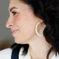 Beautiful Pearl Hoops