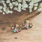 Beautiful Flower Jacket Earrings