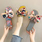 Women's Fashion Summer Flat Slippers with Bow Detail
