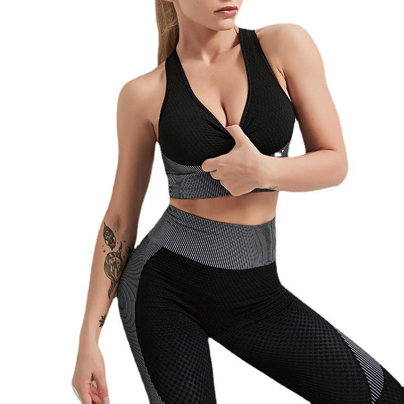Signature Yoga Top & Leggings Set – Premium Fitness
