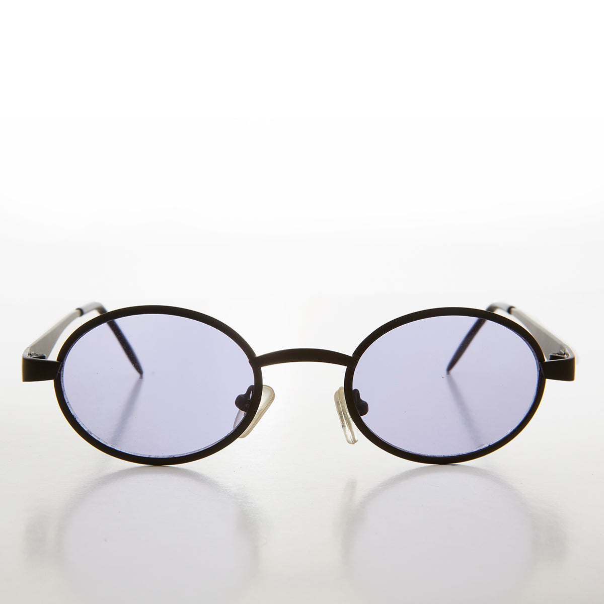 Small Oval Tinted Lens Vintage Sunglass - Far Out