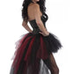 Vampiress Burlesque Tutu Costume Accessory