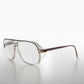Square Retro Aviator Reading Glasses - Billy