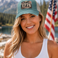 1776 Built For Freedom Distressed Ollie Cap