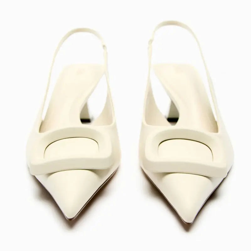 Elegant Women's Slingback High Heels with Pointed Toe