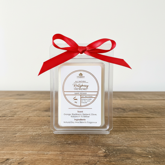 Hollyberry - Luxe Hand-Poured Natural Soy Wax Melts