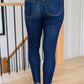Georgia Back Yoke Skinny Jeans with Phone Pocket