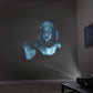 HoliScapes® USB Projector Kit - Ghostly Jump Scares + Projector + 5.5 ft x 9 ft Projection Screen