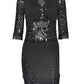 Cut Out Sexy Zebra Mesh Transparent Women's Pencil Short Dresses Mini Dress for Beach Bodycon