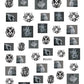 Nail Sticker Snake  Dragon Butterfly Black Multicolor Decals Nail Art Tattoo Slider Water Transfer Letter Nails Art Decoration