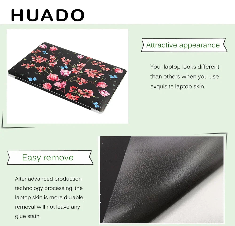Laptop Sticker 15.6 skin DIY Marble 15.6 Notebook Cover Decal Skins14 15.6 17 inch for MacBook Air Pro 13/HP/DELl/Lenovo