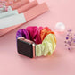 Apple Watch Scrunchie Band, Elastic Prints & Shimmer