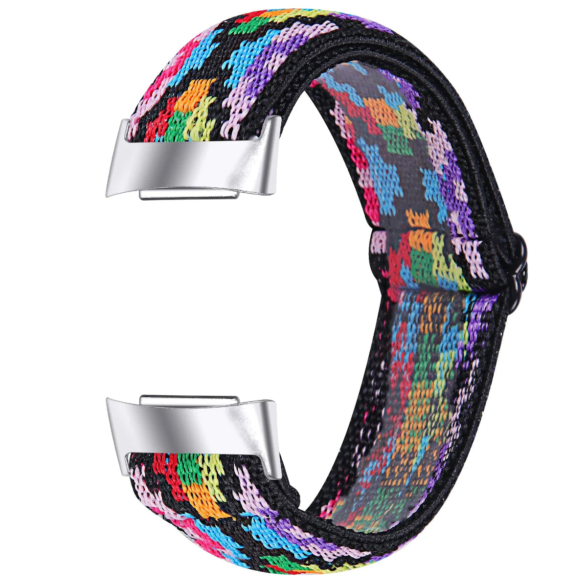 Fitbit Charge 5 & 6 Stretch Nylon Band, Solid & Patterned