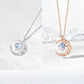 Light Of Stars And Moon Charm Necklace Delicate Clavicle Stars Rhinestone Chain Necklace