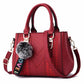 Yogodlns Embroidery Messenger Bag for Women Leather Satchel - Embroidered Design