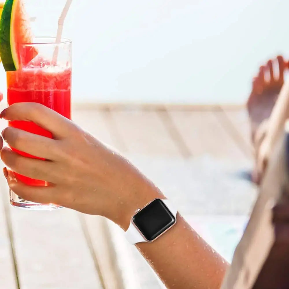 Apple Watch Slim Tapered Silicone Band