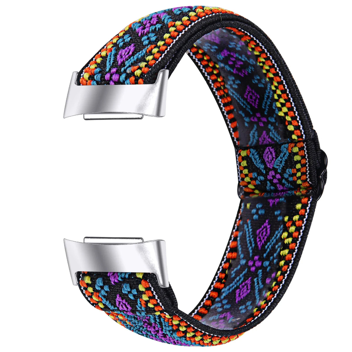 Fitbit Charge 5 & 6 Stretch Nylon Band, Solid & Patterned