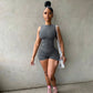 Sexy Bodycon Gym Bodysuit