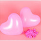 Modern 100Pc Red Pink Balloons 10Inch Love Heart Latex Balloons For Wedding Party and Celebration Helium Balloon Valentines Day Birthday Party Inflatable Balloons