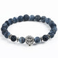 Modern Leopard Tiger Eye Lion Head Elegant Bracelet Owl Buddha Bead Luxury Bracelets Bangles Skull Charm Natural Stone Bracelet Yoga Jewelry For Men And Women