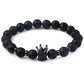 Modern Leopard Tiger Eye Lion Head Elegant Bracelet Owl Buddha Bead Luxury Bracelets Bangles Skull Charm Natural Stone Bracelet Yoga Jewelry For Men And Women