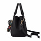 Yogodlns Embroidery Messenger Bag for Women Leather Satchel - Embroidered Design