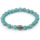 Modern Leopard Tiger Eye Lion Head Elegant Bracelet Owl Buddha Bead Luxury Bracelets Bangles Skull Charm Natural Stone Bracelet Yoga Jewelry For Men And Women