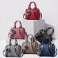 Yogodlns Embroidery Messenger Bag for Women Leather Satchel - Embroidered Design