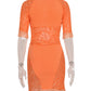 Cut Out Sexy Zebra Mesh Transparent Women's Pencil Short Dresses Mini Dress for Beach Bodycon