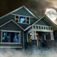 AtmosFX Halloween Digital Decoration USB - 4 Seasons + 48" x 72" Projection Screen