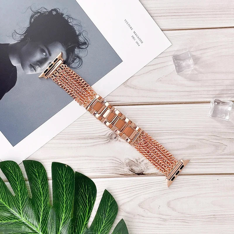 Apple Watch Multi-Strand Chain Bracelet Band