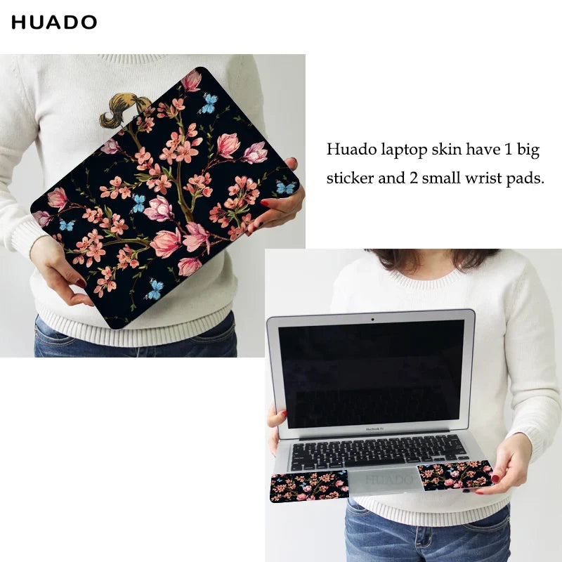 Laptop Sticker 15.6 skin DIY Marble 15.6 Notebook Cover Decal Skins14 15.6 17 inch for MacBook Air Pro 13/HP/DELl/Lenovo