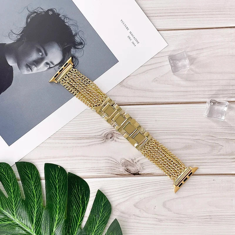 Apple Watch Multi-Strand Chain Bracelet Band