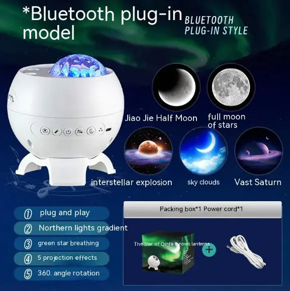 Northern Lights Starry Sky Projector