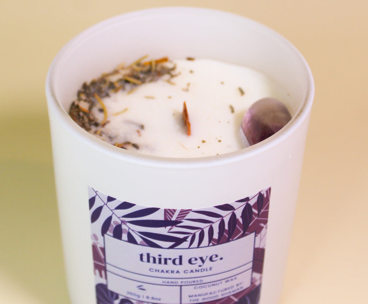 Third Eye Luxe Natural Coconut Wax Chakra Candle