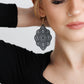 Beautiful Black Wood Earrings