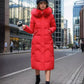 Women's Slim Fit Long Padded Jacket