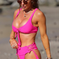 Indio Lace Up High Waisted Swimsuit Bottom