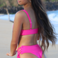 Indio Lace Up High Waisted Swimsuit Bottom