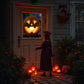 AtmosFX Halloween Digital Decoration USB - Jack-O-Lantern Jamboree + 48" x 72" Projection Screen