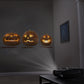 AtmosFX Halloween Digital Decoration USB - Jack-O-Lantern Jamboree + 48" x 72" Projection Screen