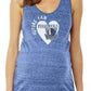 Mavericks Maternity Tank,Soft as a grape,Size Large