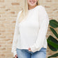 Keep Me Here Knit Sweater in Cream